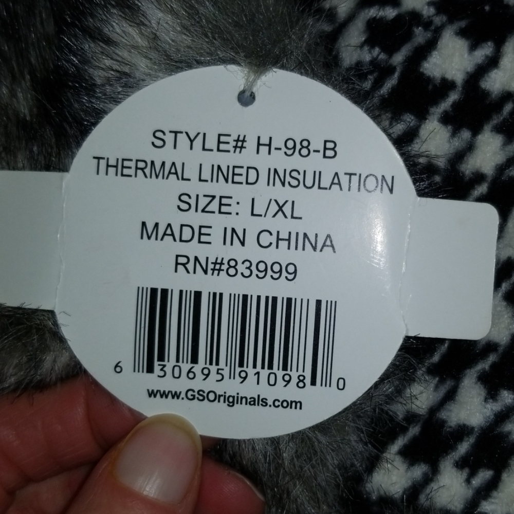 G&S Originals thermal lined insulation faux fur hat - Picture 6 of 7